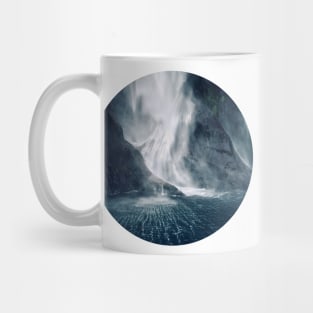 Bowen Falls, New Zealand Mug